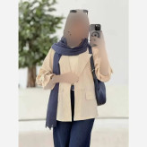 کت زنانه کیانا جنس اطلسی درجه یک فری سایز