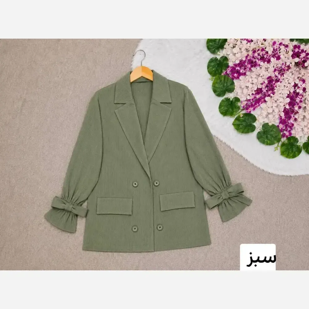 کت زنانه کیانا جنس اطلسی درجه یک فری سایز