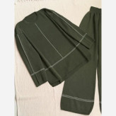 ست بافت زنانه خطی مهرو جنس بافت اعلا گرم بالا سایز 38 تا 48